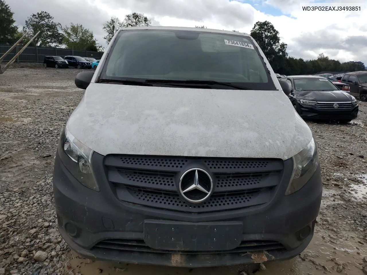 2018 Mercedes-Benz Metris VIN: WD3PG2EAXJ3493851 Lot: 73641854