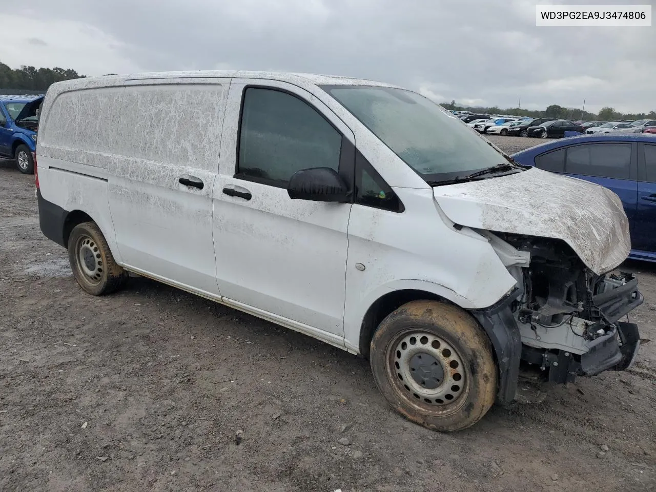 2018 Mercedes-Benz Metris VIN: WD3PG2EA9J3474806 Lot: 73642504