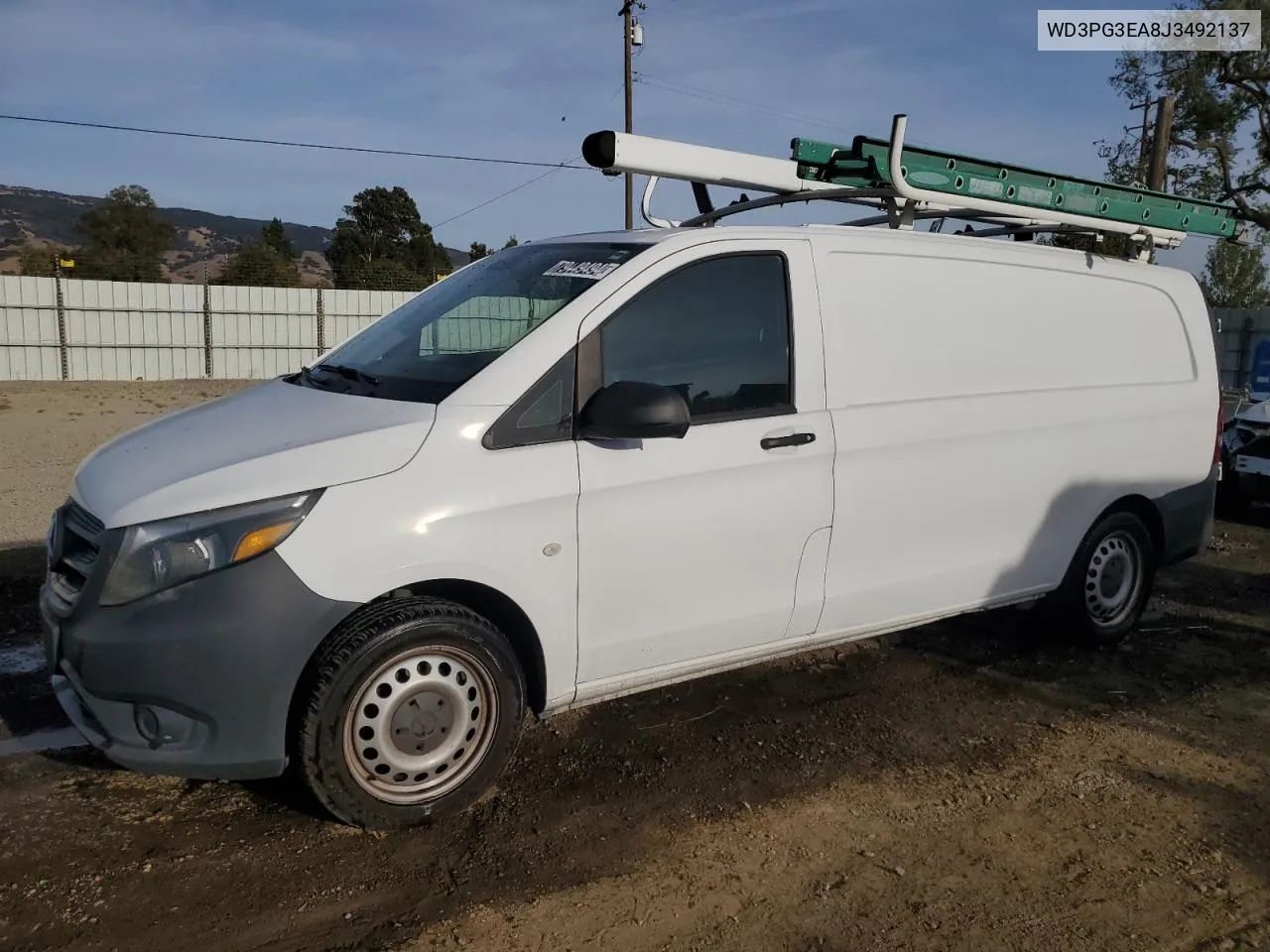 2018 Mercedes-Benz Metris VIN: WD3PG3EA8J3492137 Lot: 79449494