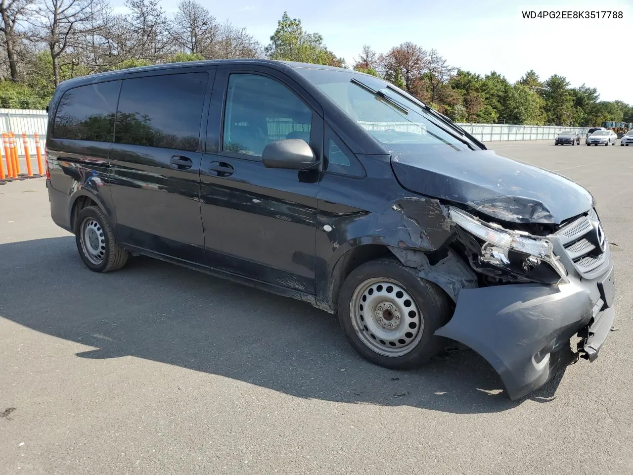 2019 Mercedes-Benz Metris VIN: WD4PG2EE8K3517788 Lot: 70870644