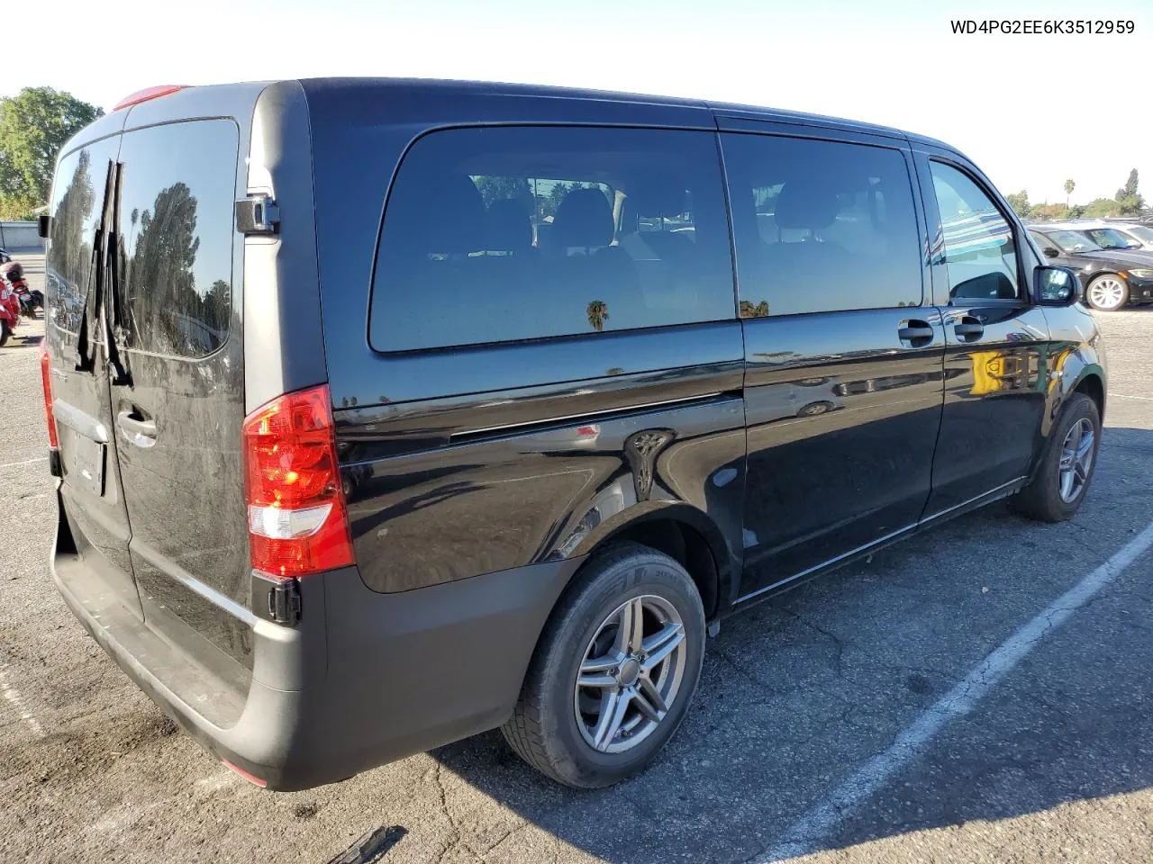 2019 Mercedes-Benz Metris VIN: WD4PG2EE6K3512959 Lot: 75256644