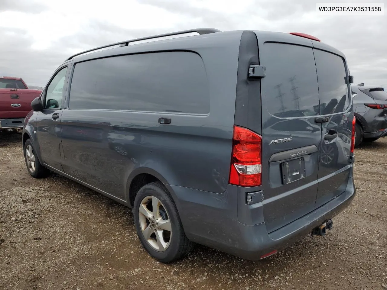 2019 Mercedes-Benz Metris VIN: WD3PG3EA7K3531558 Lot: 79127474