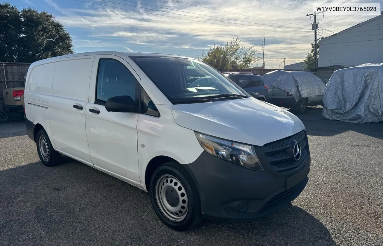 2020 Mercedes-Benz Metris VIN: W1YV0BEY0L3765028 Lot: 80566154