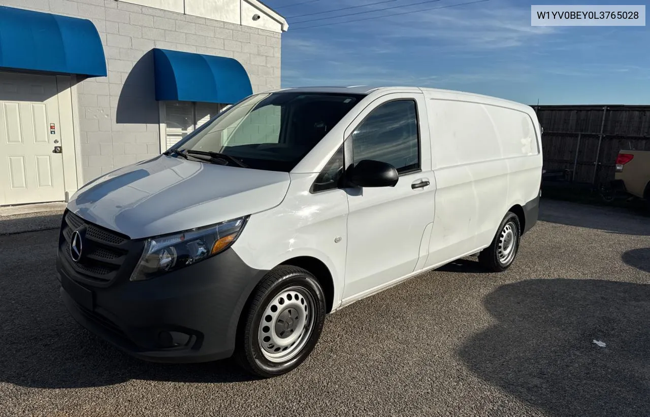 2020 Mercedes-Benz Metris VIN: W1YV0BEY0L3765028 Lot: 80566154