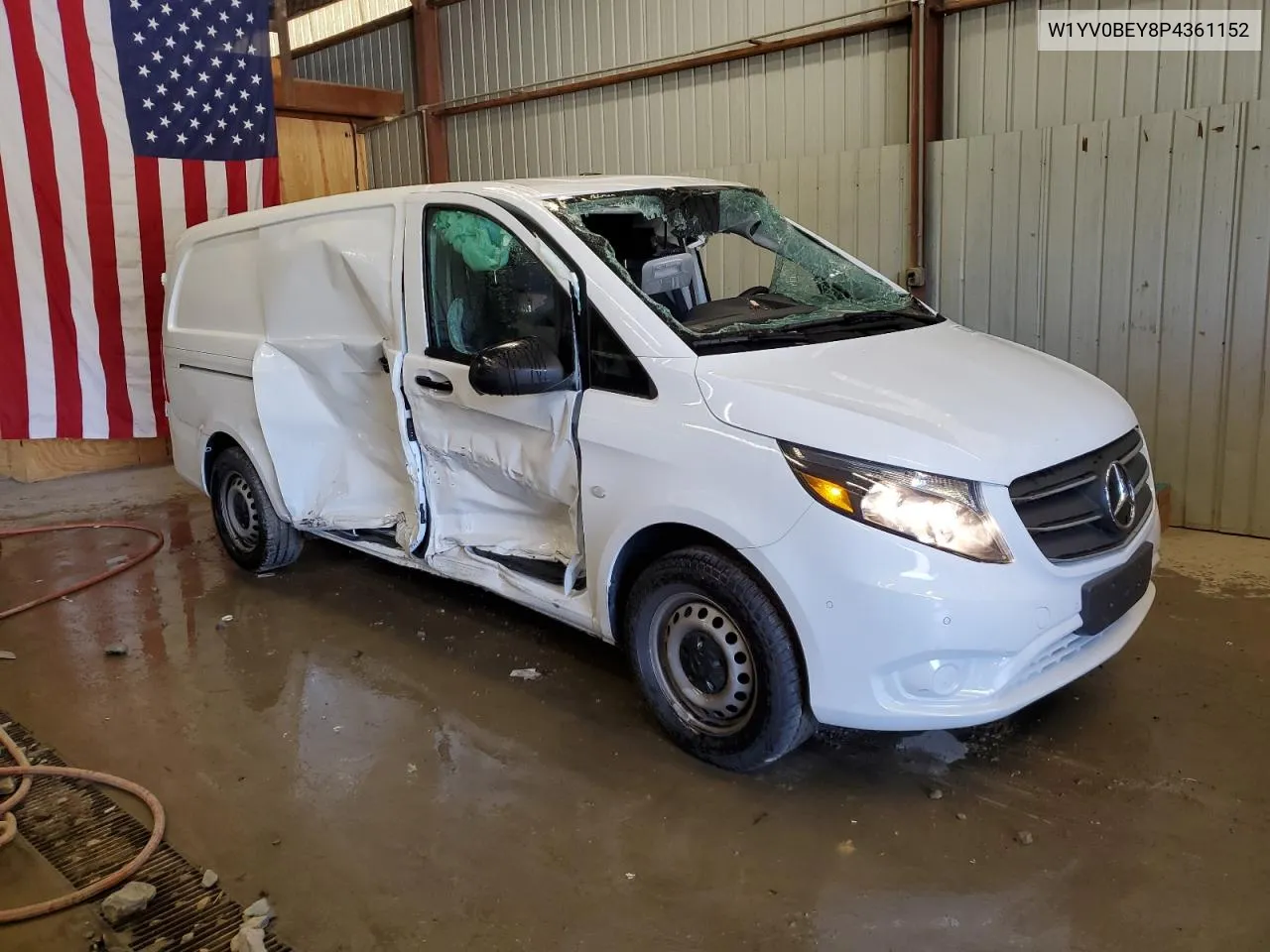 2023 Mercedes-Benz Metris VIN: W1YV0BEY8P4361152 Lot: 74672014