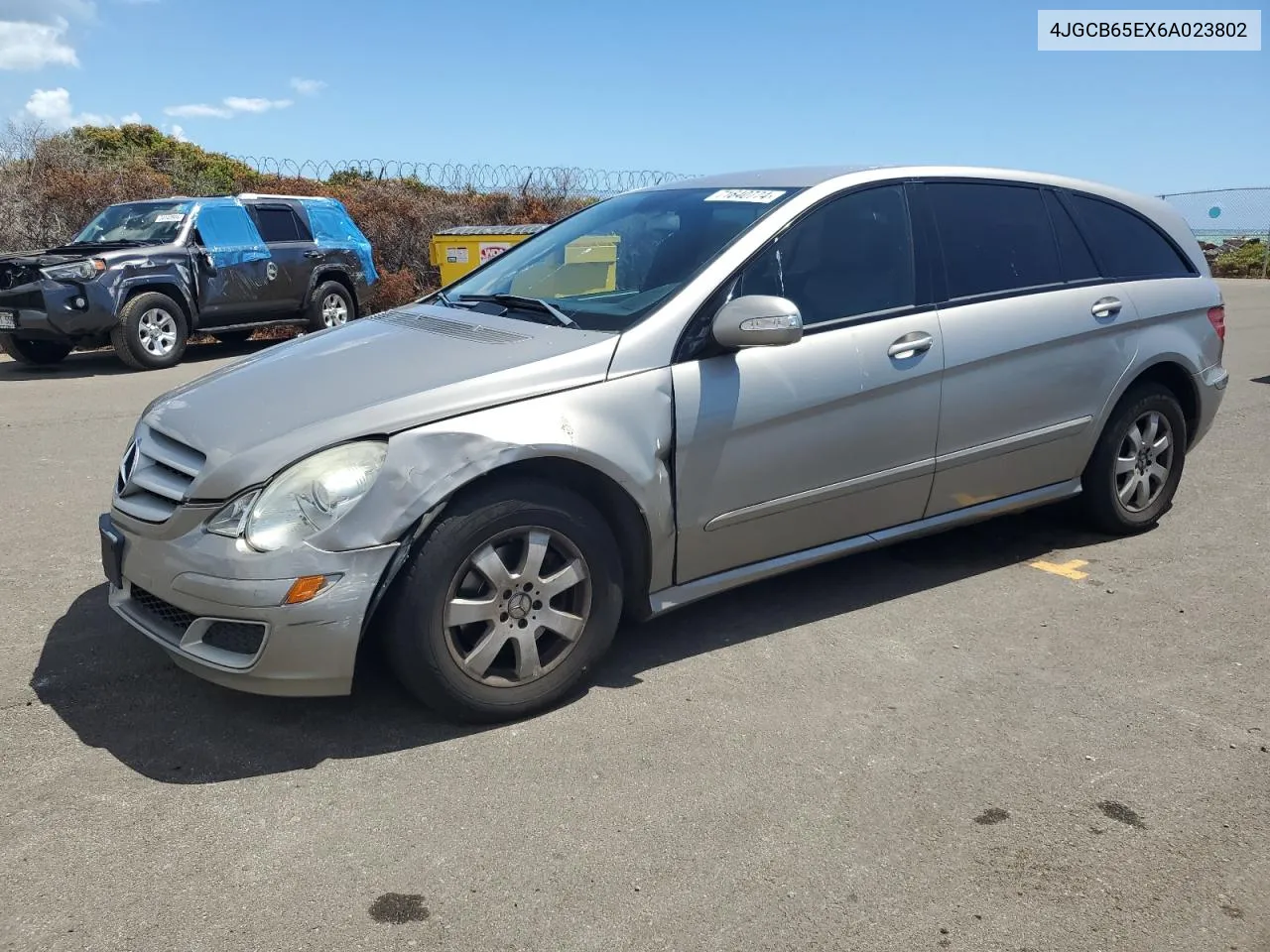 2006 Mercedes-Benz R 350 VIN: 4JGCB65EX6A023802 Lot: 71640774