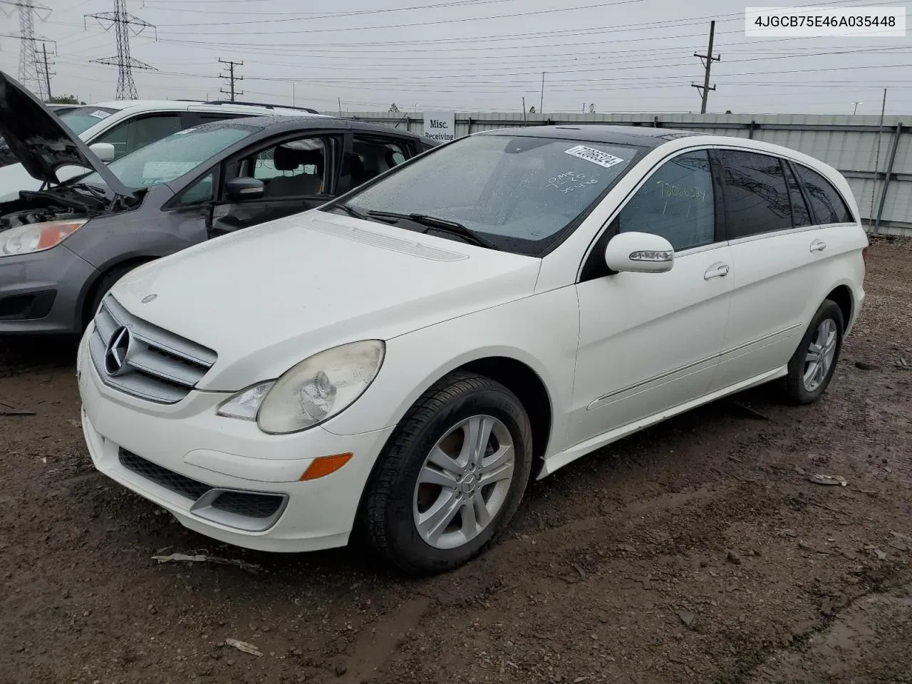 2006 Mercedes-Benz R 500 VIN: 4JGCB75E46A035448 Lot: 72066324