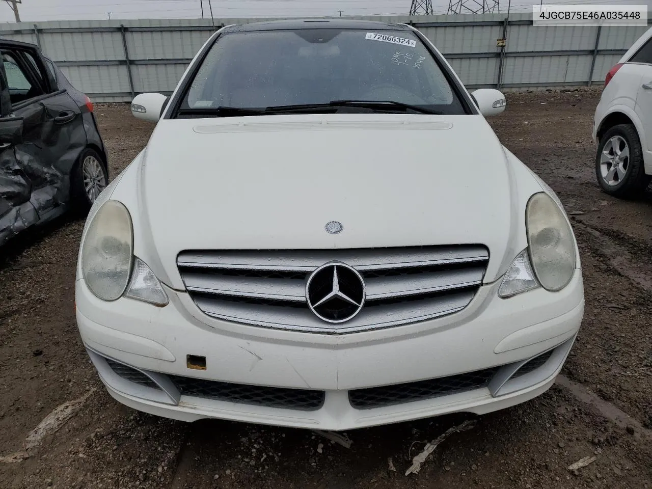 2006 Mercedes-Benz R 500 VIN: 4JGCB75E46A035448 Lot: 72066324