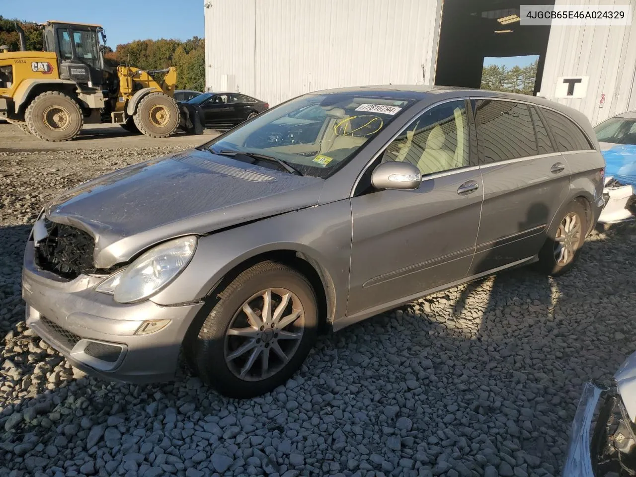 2006 Mercedes-Benz R 350 VIN: 4JGCB65E46A024329 Lot: 72816794