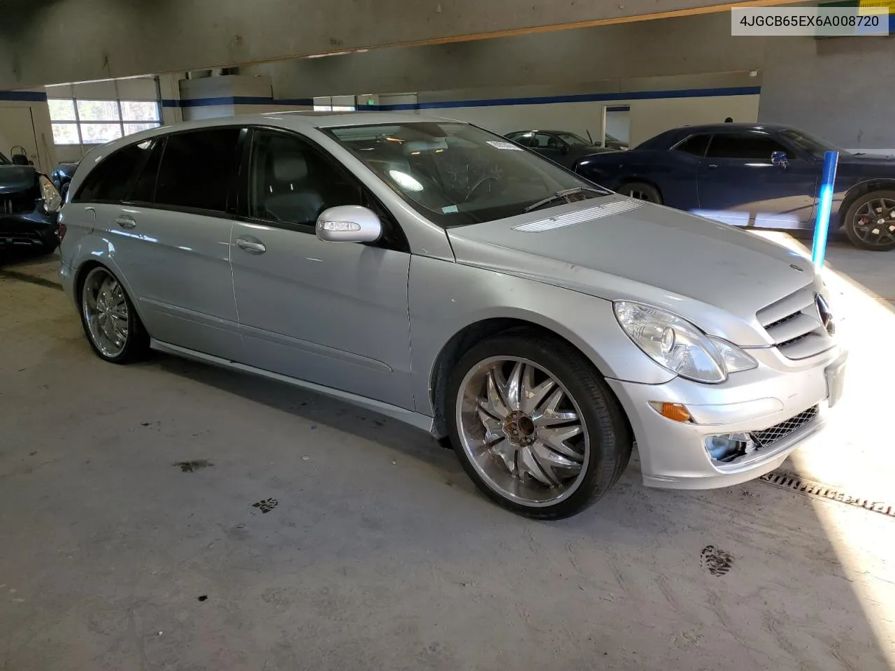 2006 Mercedes-Benz R 350 VIN: 4JGCB65EX6A008720 Lot: 80920674