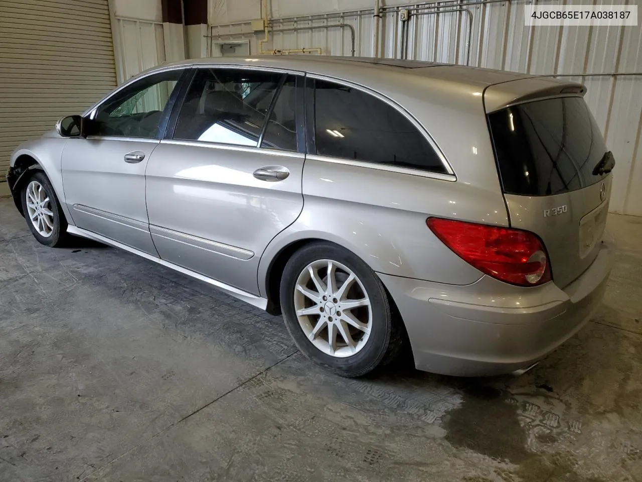 2007 Mercedes-Benz R 350 VIN: 4JGCB65E17A038187 Lot: 70896134