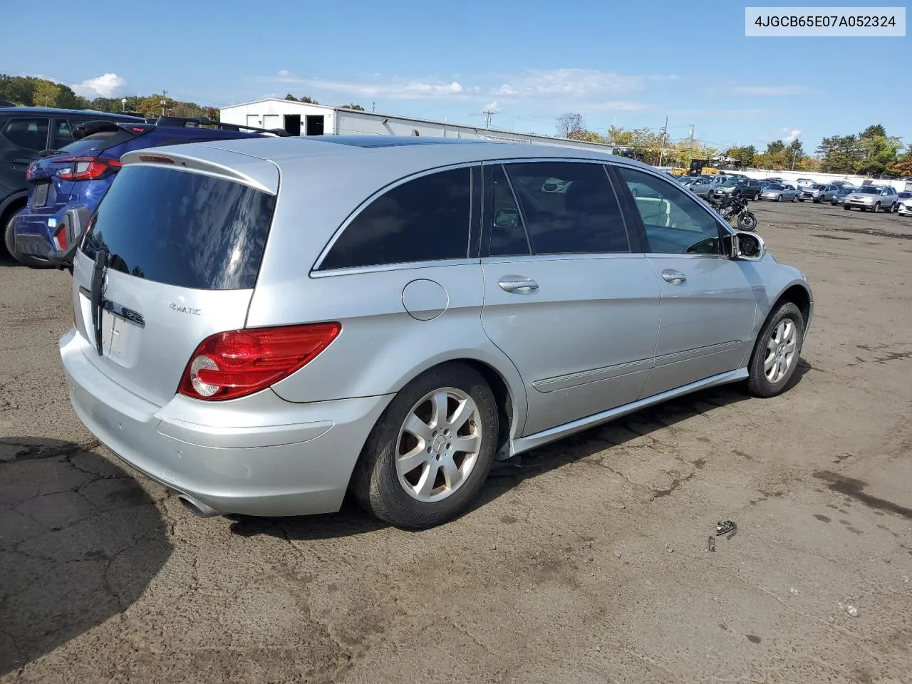 2007 Mercedes-Benz R 350 VIN: 4JGCB65E07A052324 Lot: 75043424