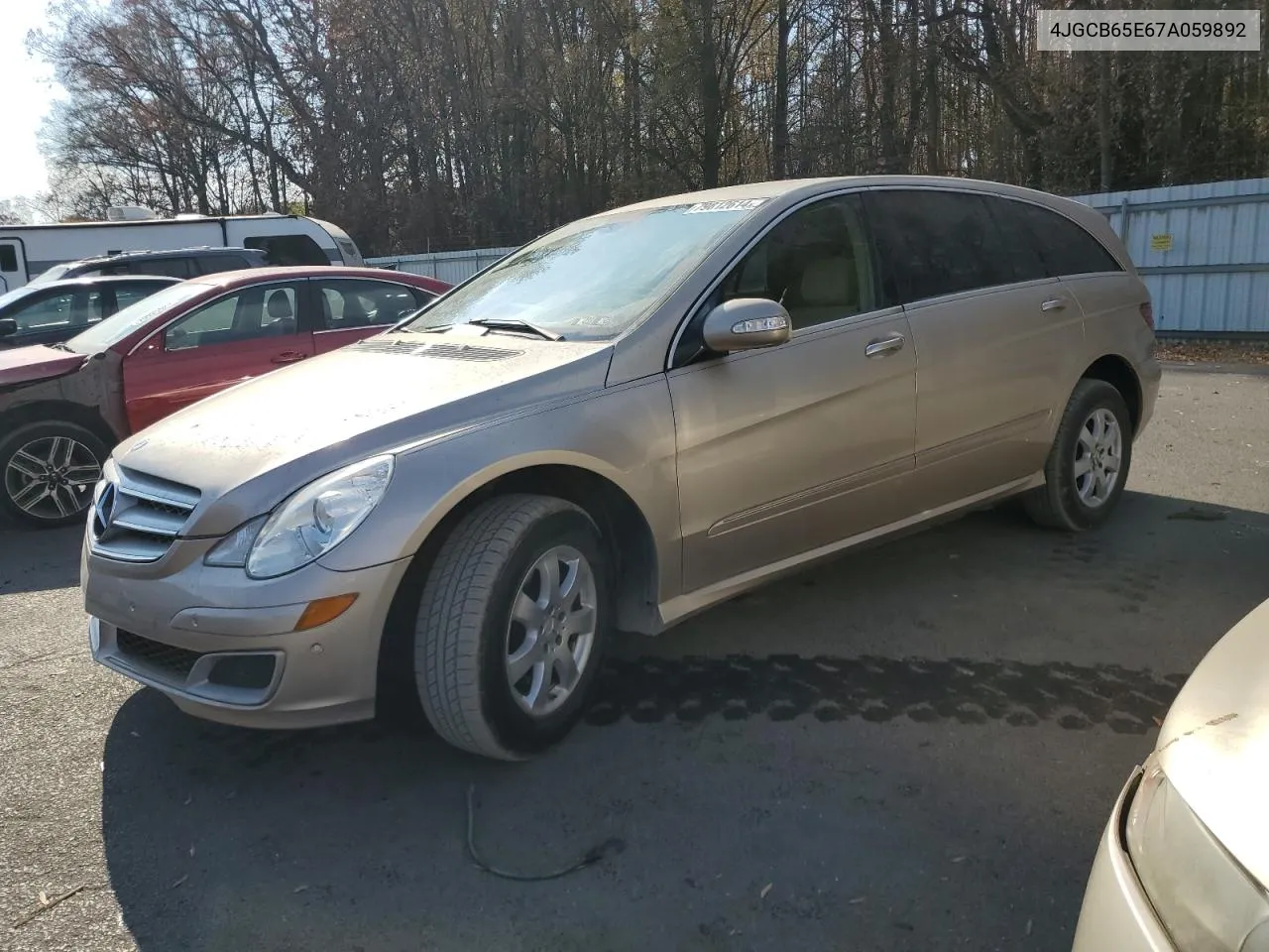 2007 Mercedes-Benz R 350 VIN: 4JGCB65E67A059892 Lot: 79812614