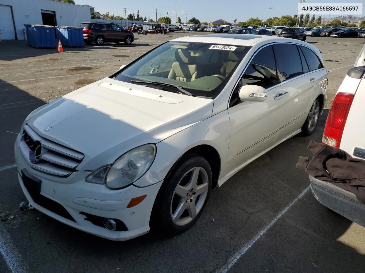 2008 Mercedes-Benz R 350 VIN: 4JGCB56E38A066597 Lot: 55570624