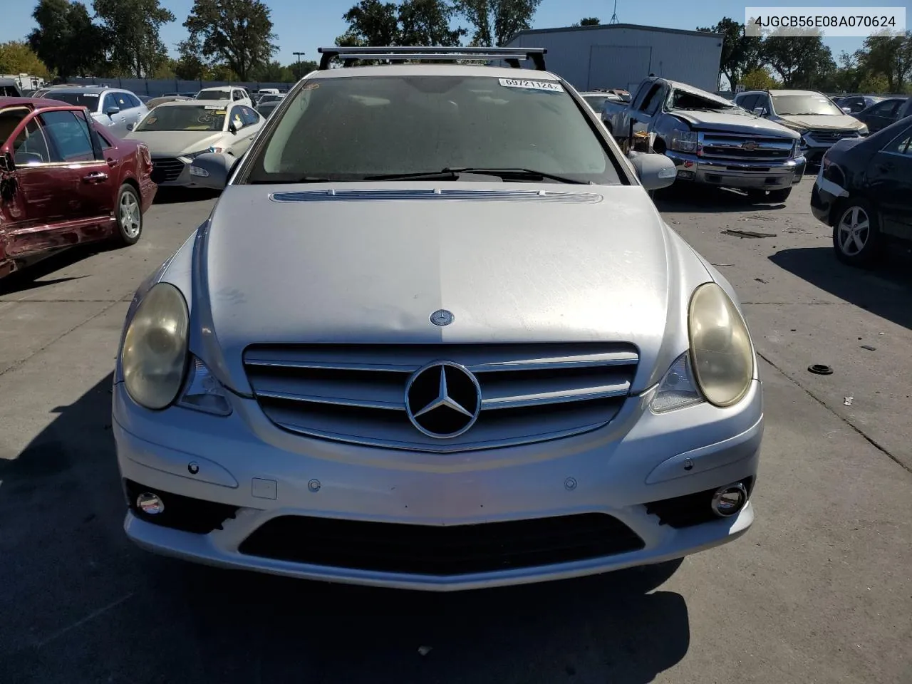 2008 Mercedes-Benz R 350 VIN: 4JGCB56E08A070624 Lot: 69721124