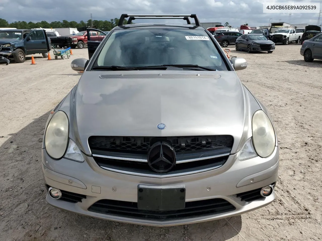 2009 Mercedes-Benz R 350 4Matic VIN: 4JGCB65E89A092539 Lot: 80151014