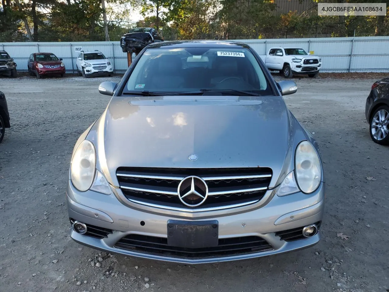 2010 Mercedes-Benz R 350 4Matic VIN: 4JGCB6FE3AA108634 Lot: 75237394