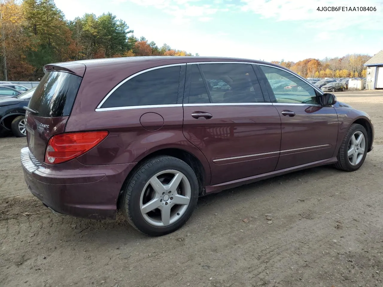 2010 Mercedes-Benz R 350 4Matic VIN: 4JGCB6FE1AA108406 Lot: 77874934