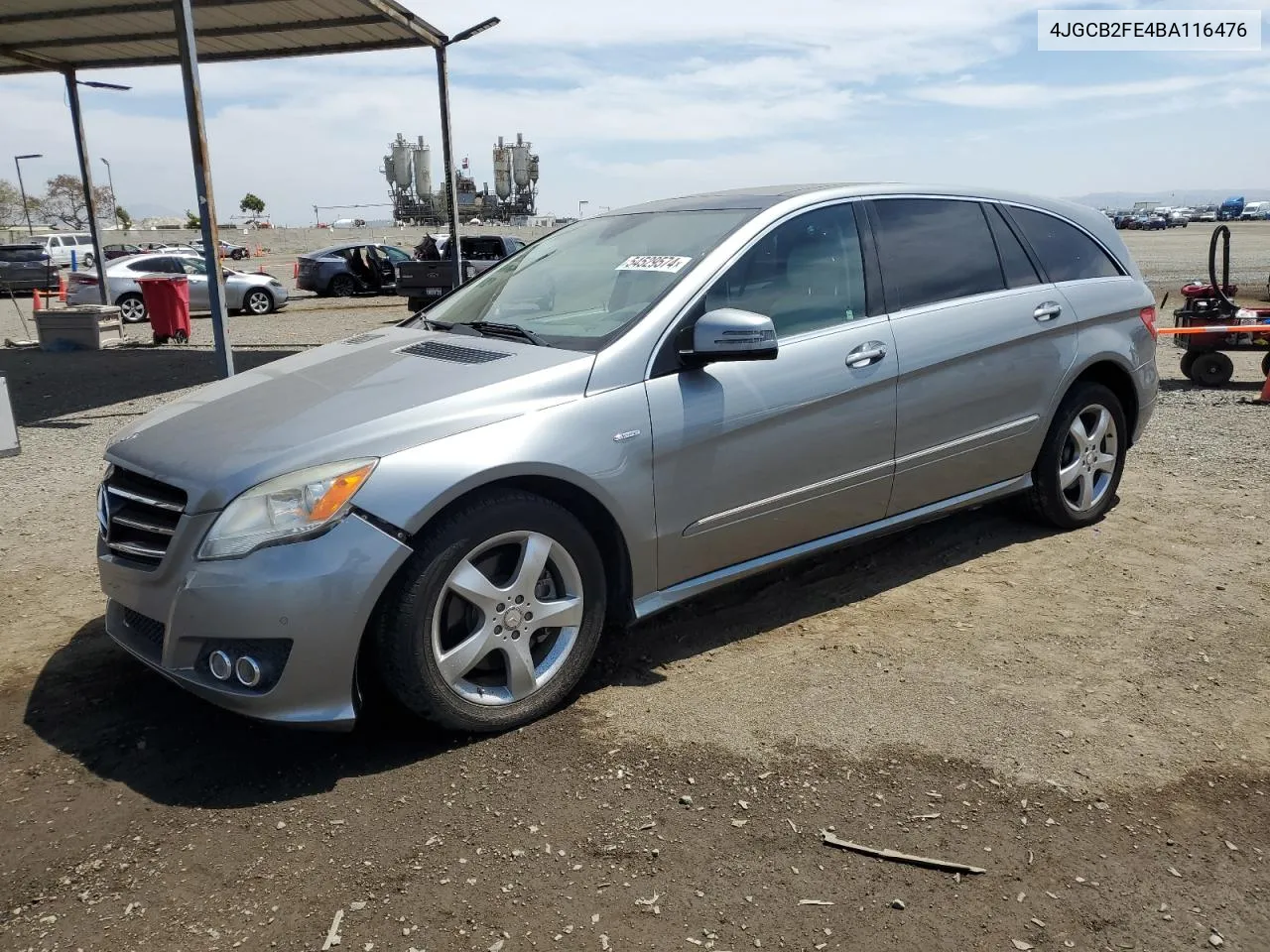 2011 Mercedes-Benz R 350 Bluetec VIN: 4JGCB2FE4BA116476 Lot: 54529574