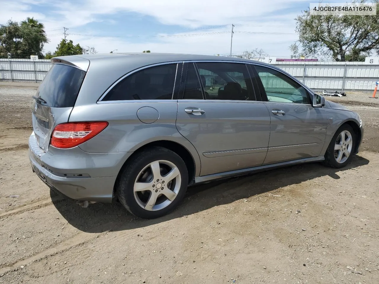 2011 Mercedes-Benz R 350 Bluetec VIN: 4JGCB2FE4BA116476 Lot: 54529574