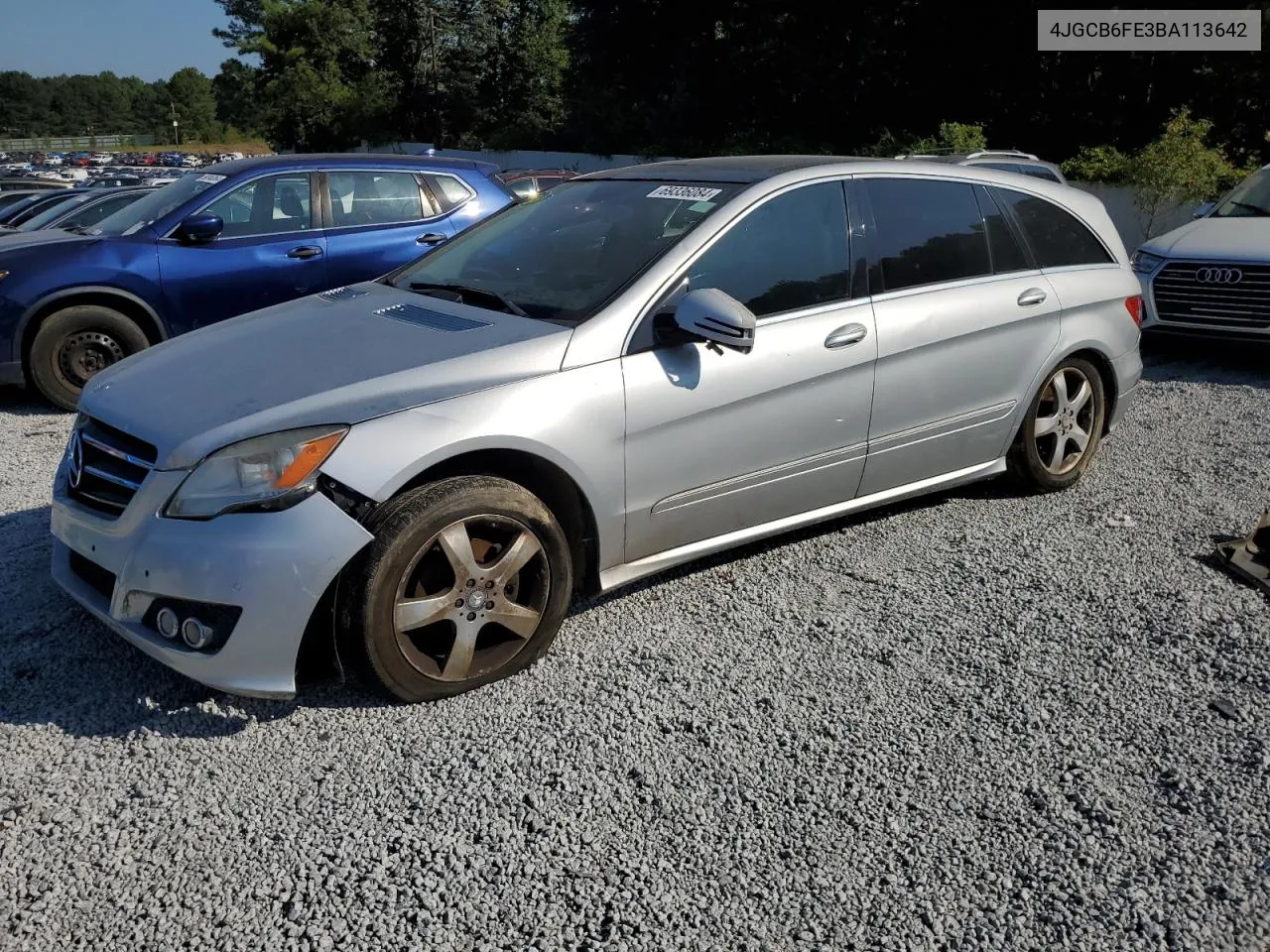 2011 Mercedes-Benz R 350 4Matic VIN: 4JGCB6FE3BA113642 Lot: 69336084