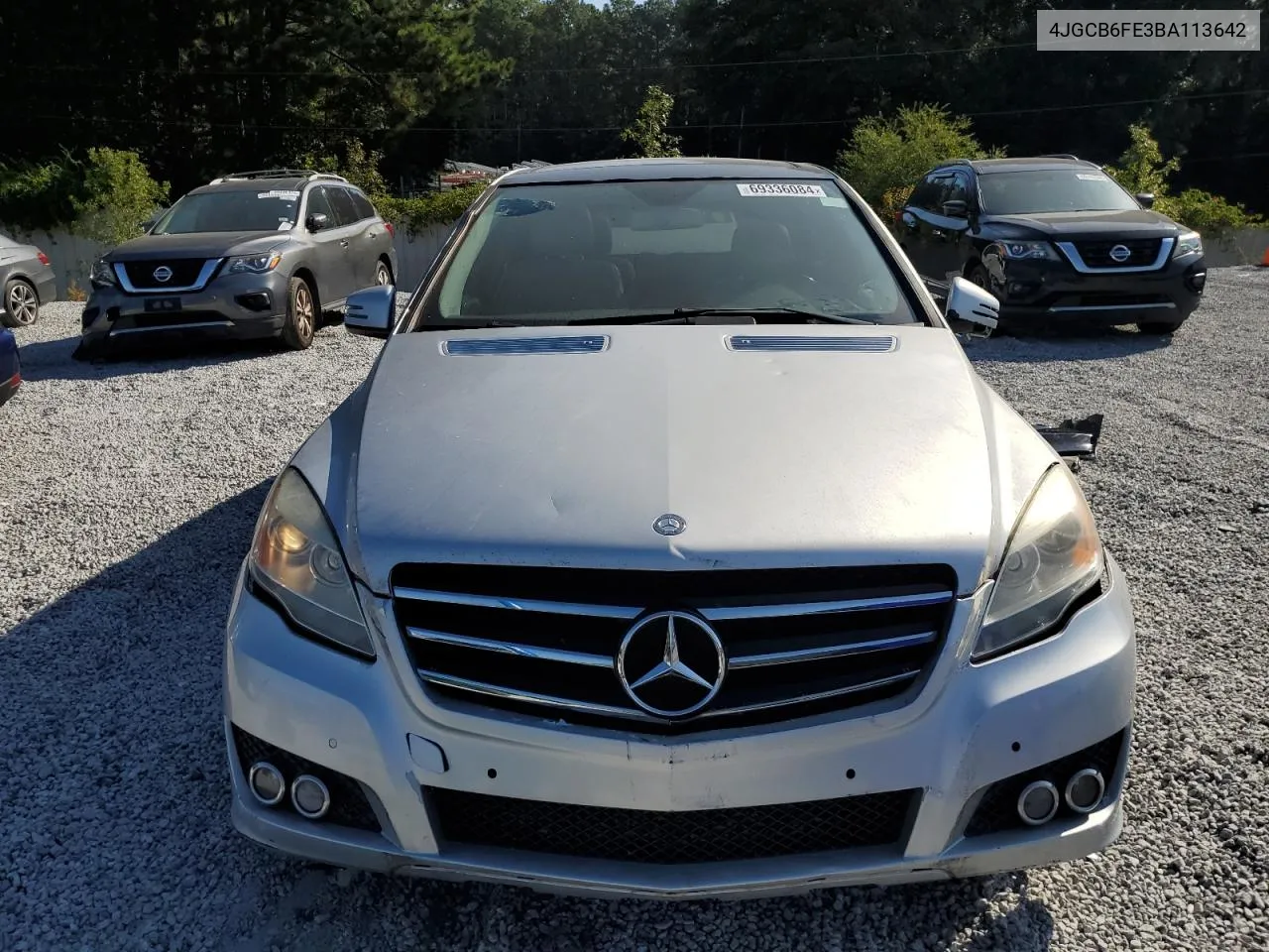 2011 Mercedes-Benz R 350 4Matic VIN: 4JGCB6FE3BA113642 Lot: 69336084