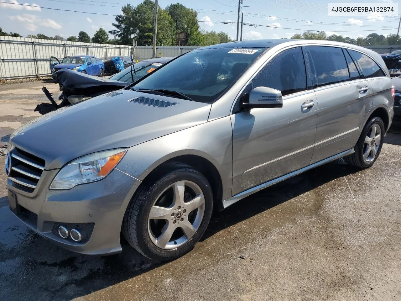 2011 Mercedes-Benz R 350 4Matic VIN: 4JGCB6FE9BA132874 Lot: 72996554