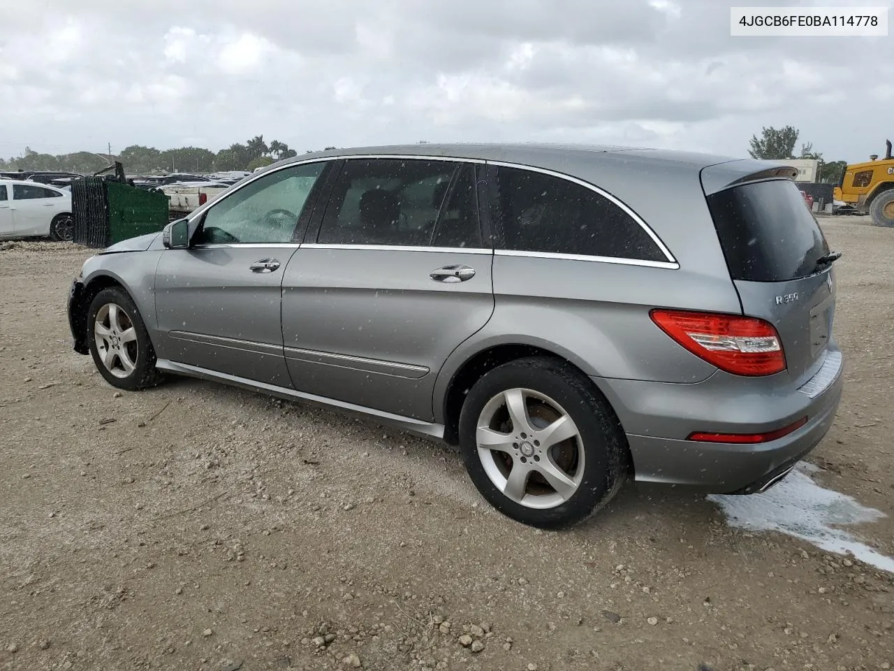 2011 Mercedes-Benz R 350 4Matic VIN: 4JGCB6FE0BA114778 Lot: 78431244