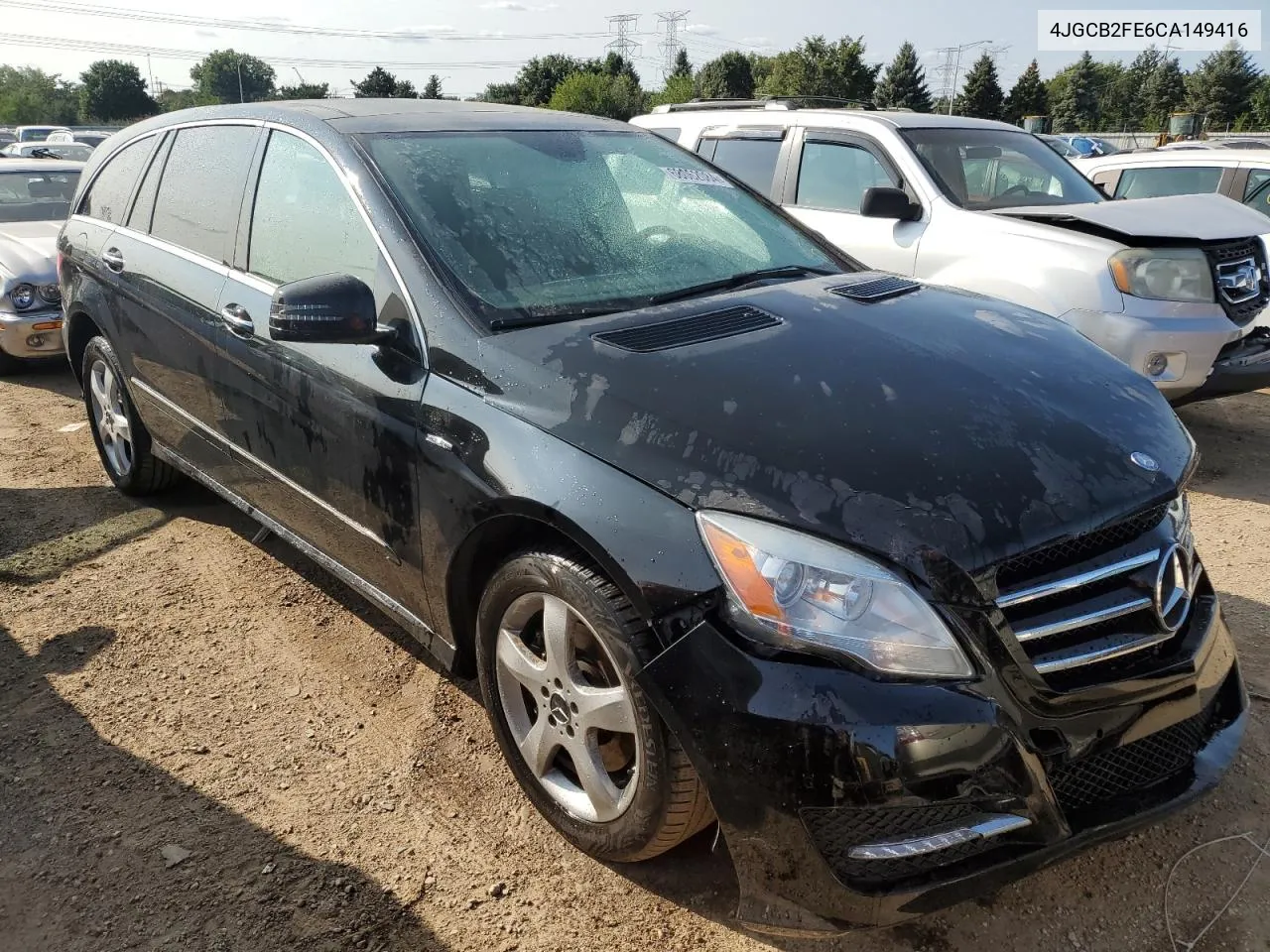 2012 Mercedes-Benz R 350 Bluetec VIN: 4JGCB2FE6CA149416 Lot: 68062084