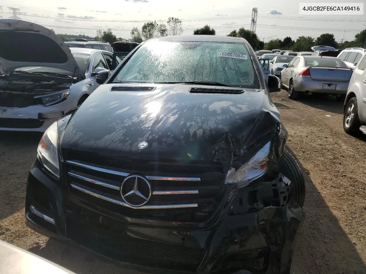 2012 Mercedes-Benz R 350 Bluetec VIN: 4JGCB2FE6CA149416 Lot: 68062084