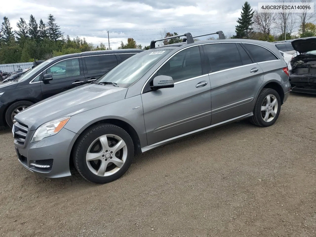 2012 Mercedes-Benz R 350 Bluetec VIN: 4JGCB2FE2CA140096 Lot: 75027874