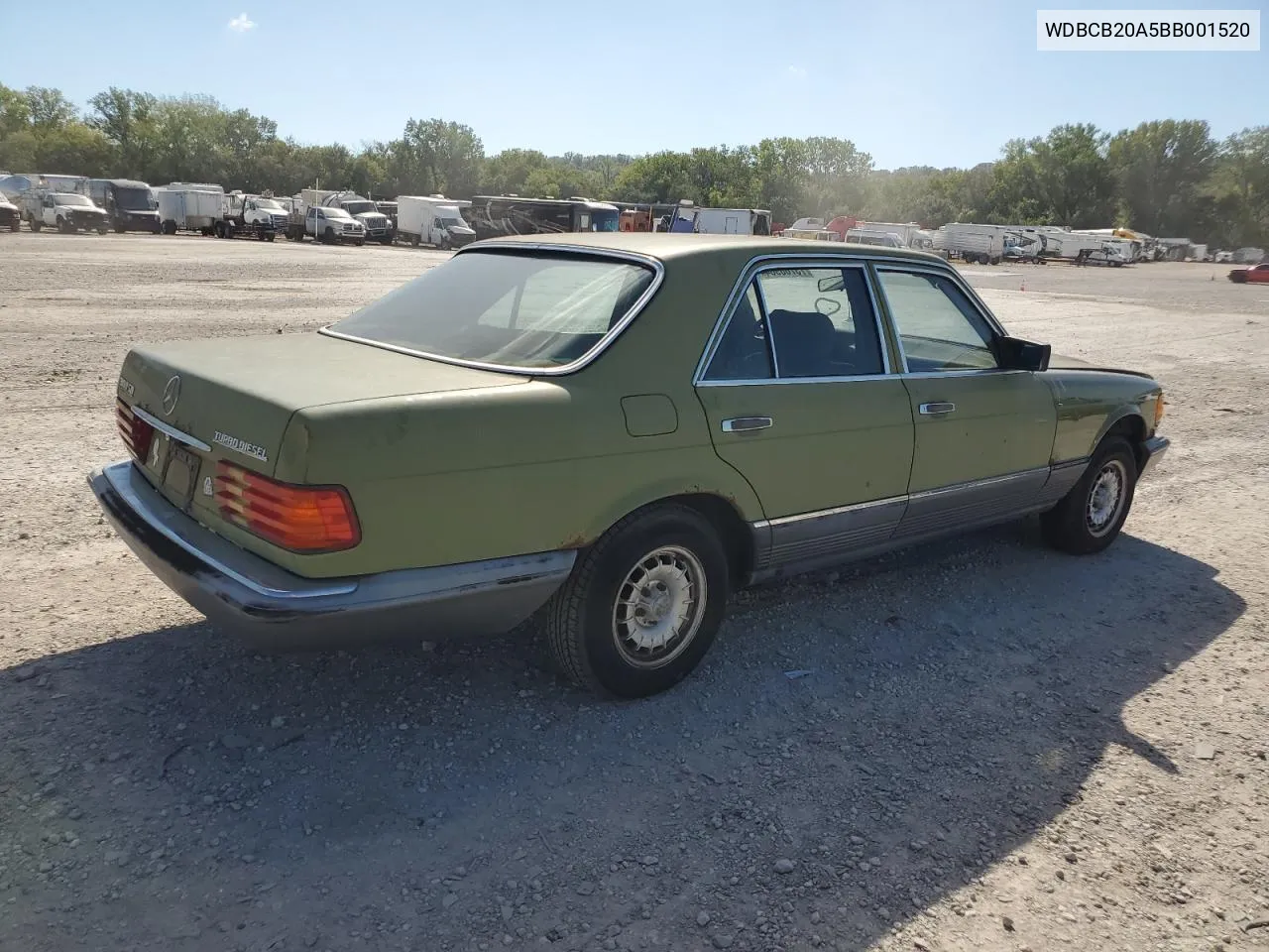 1981 Mercedes-Benz 300 Sd VIN: WDBCB20A5BB001520 Lot: 73788984