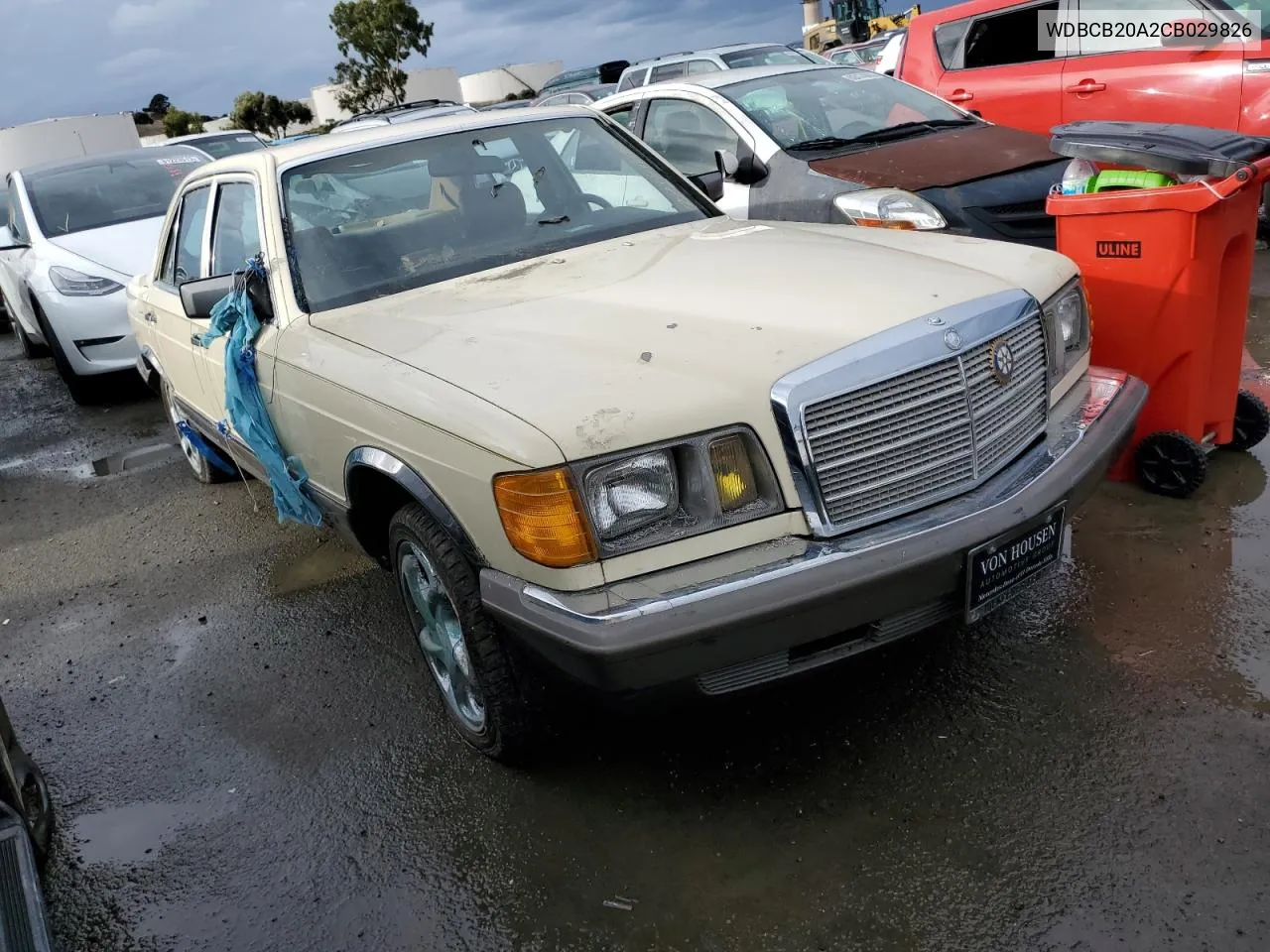 1982 Mercedes-Benz 300 Sd VIN: WDBCB20A2CB029826 Lot: 78964883