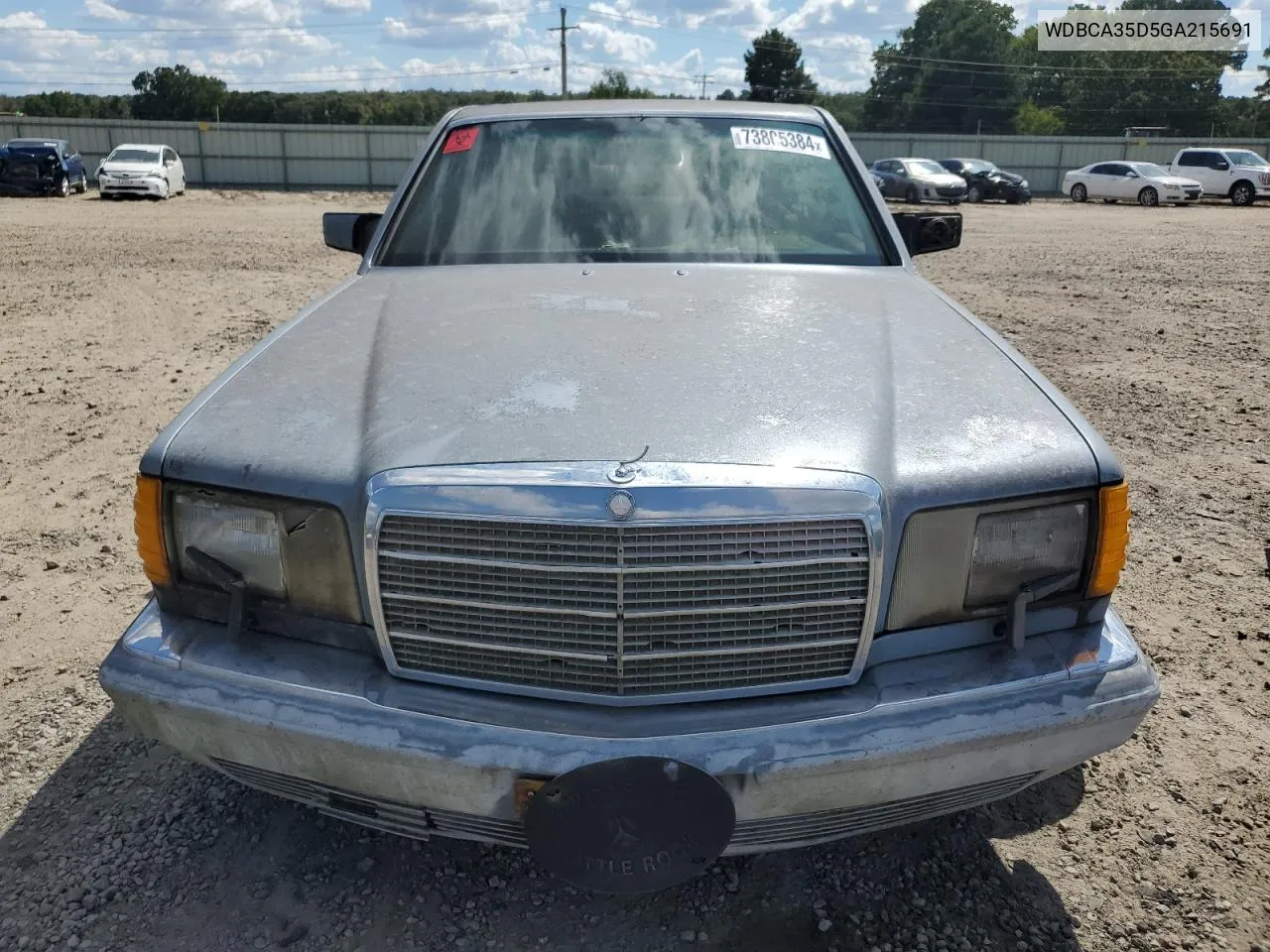 1986 Mercedes-Benz 420 Sel VIN: WDBCA35D5GA215691 Lot: 73805384