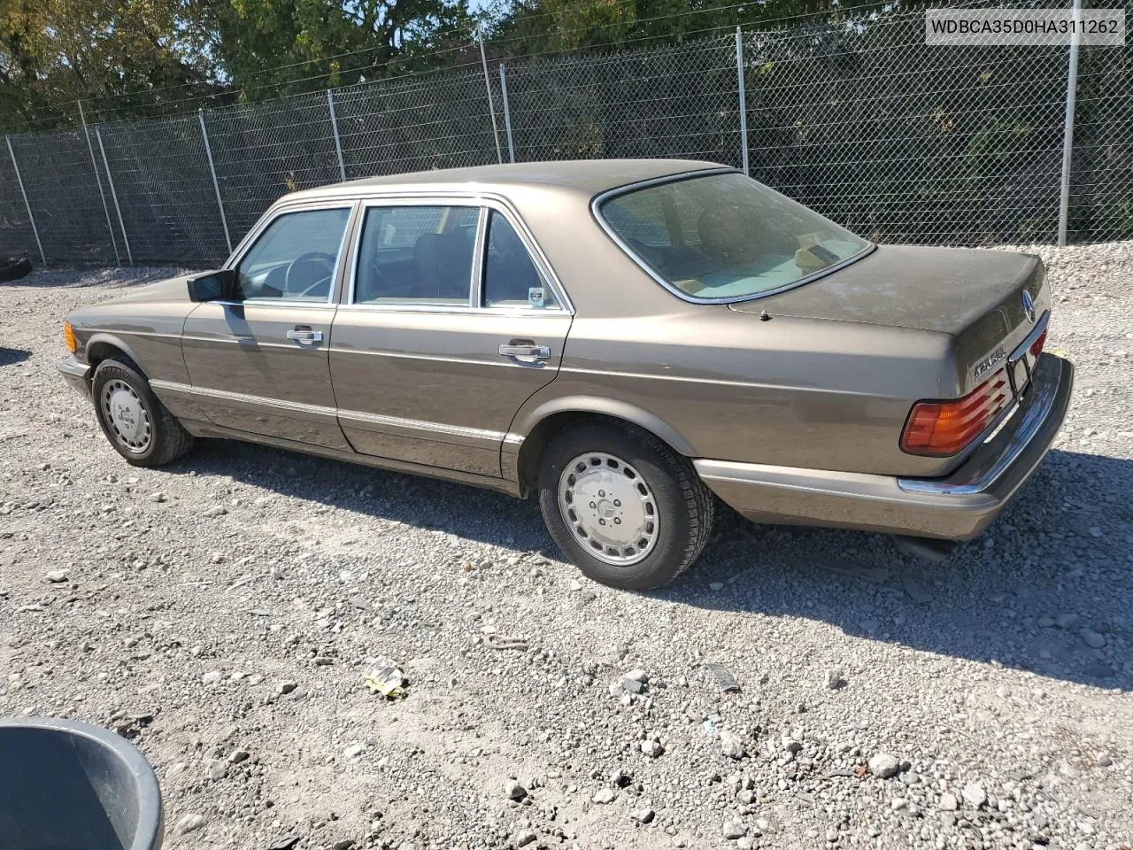 1987 Mercedes-Benz 420 Sel VIN: WDBCA35D0HA311262 Lot: 71760554