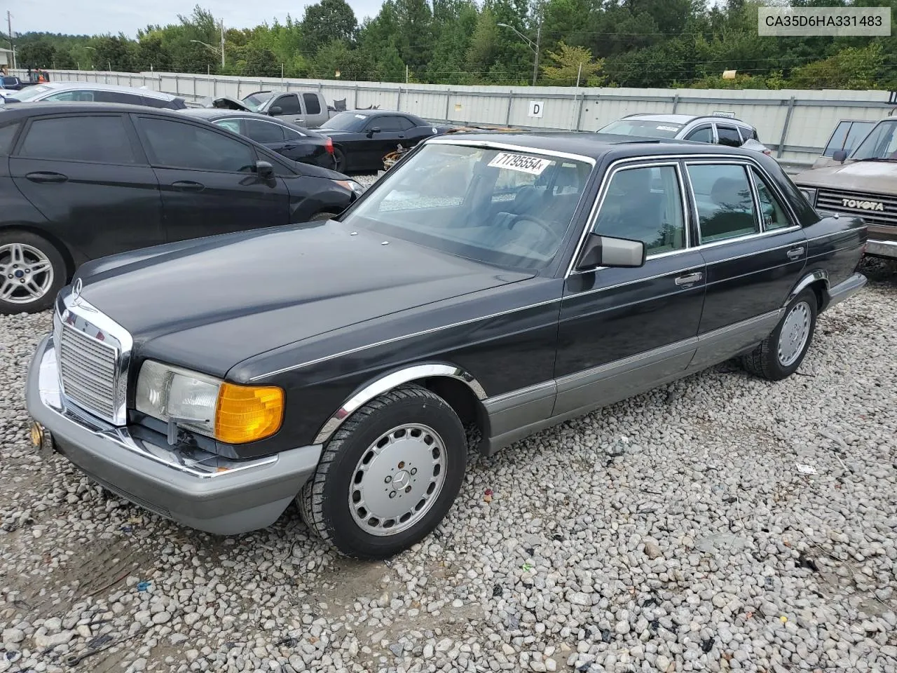 CA35D6HA331483 1987 Mercedes-Benz Sel420