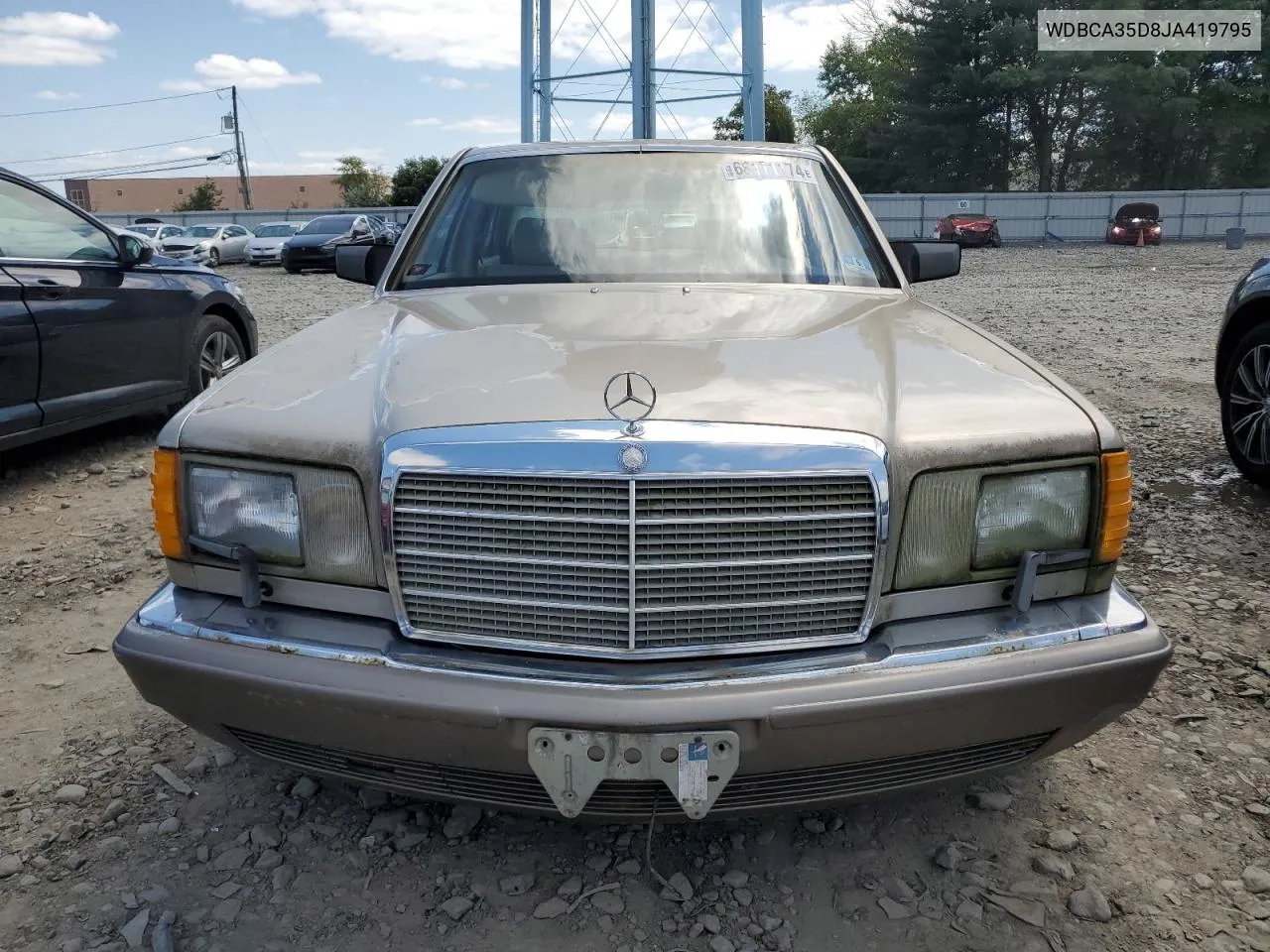 1988 Mercedes-Benz 420 Sel VIN: WDBCA35D8JA419795 Lot: 68171174