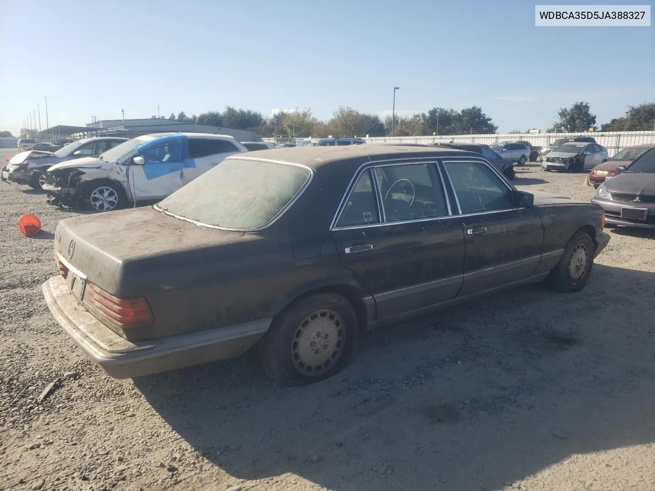 1988 Mercedes-Benz 420 Sel VIN: WDBCA35D5JA388327 Lot: 74394414