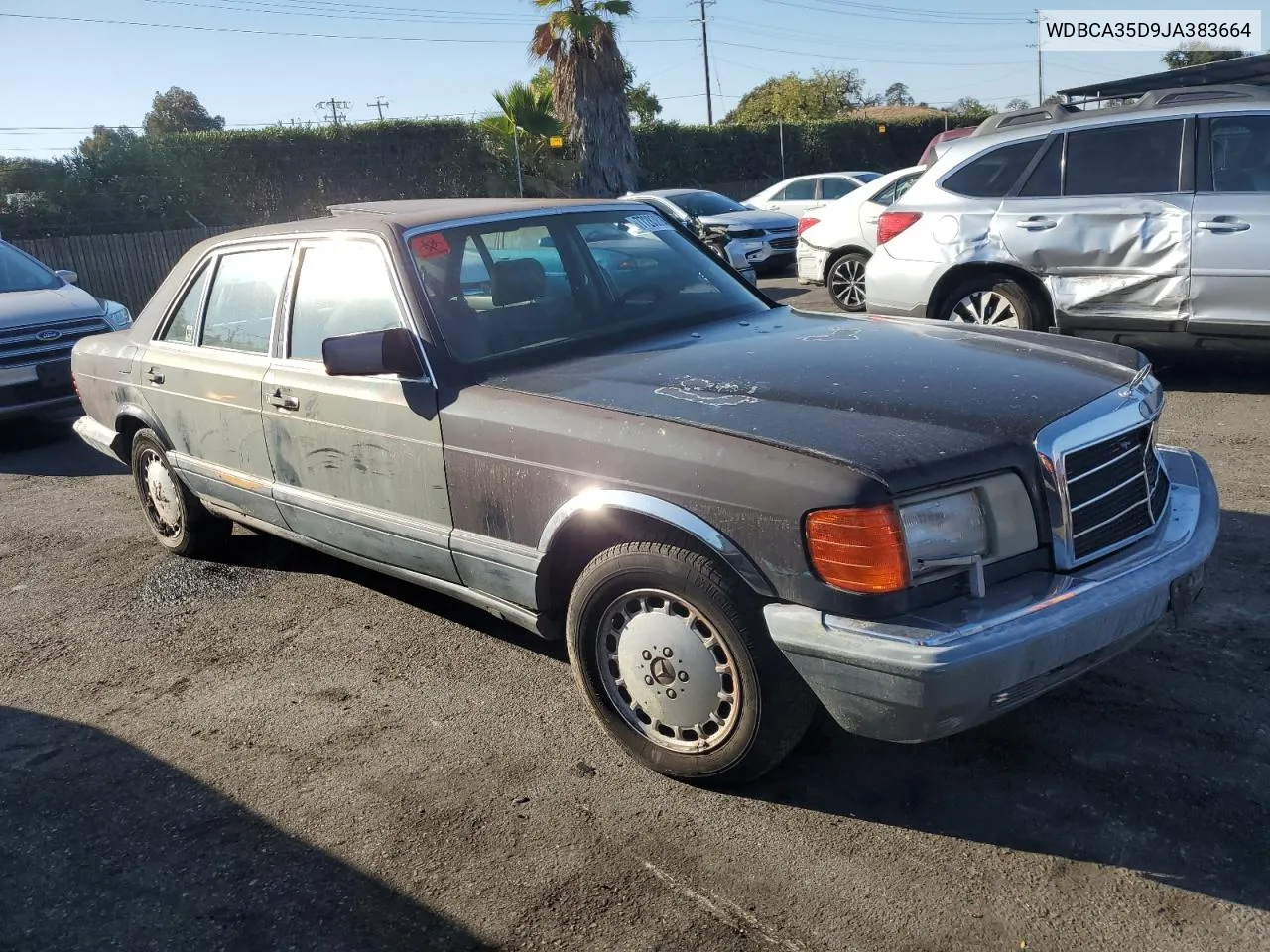 1988 Mercedes-Benz 420 Sel VIN: WDBCA35D9JA383664 Lot: 77283824