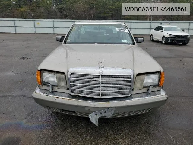 1989 Mercedes-Benz 420 Sel VIN: WDBCA35E1KA465561 Lot: 61400034