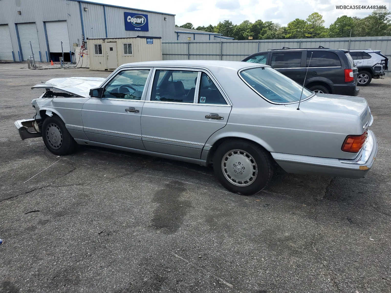 1989 Mercedes-Benz 420 Sel VIN: WDBCA35E4KA483486 Lot: 64925994