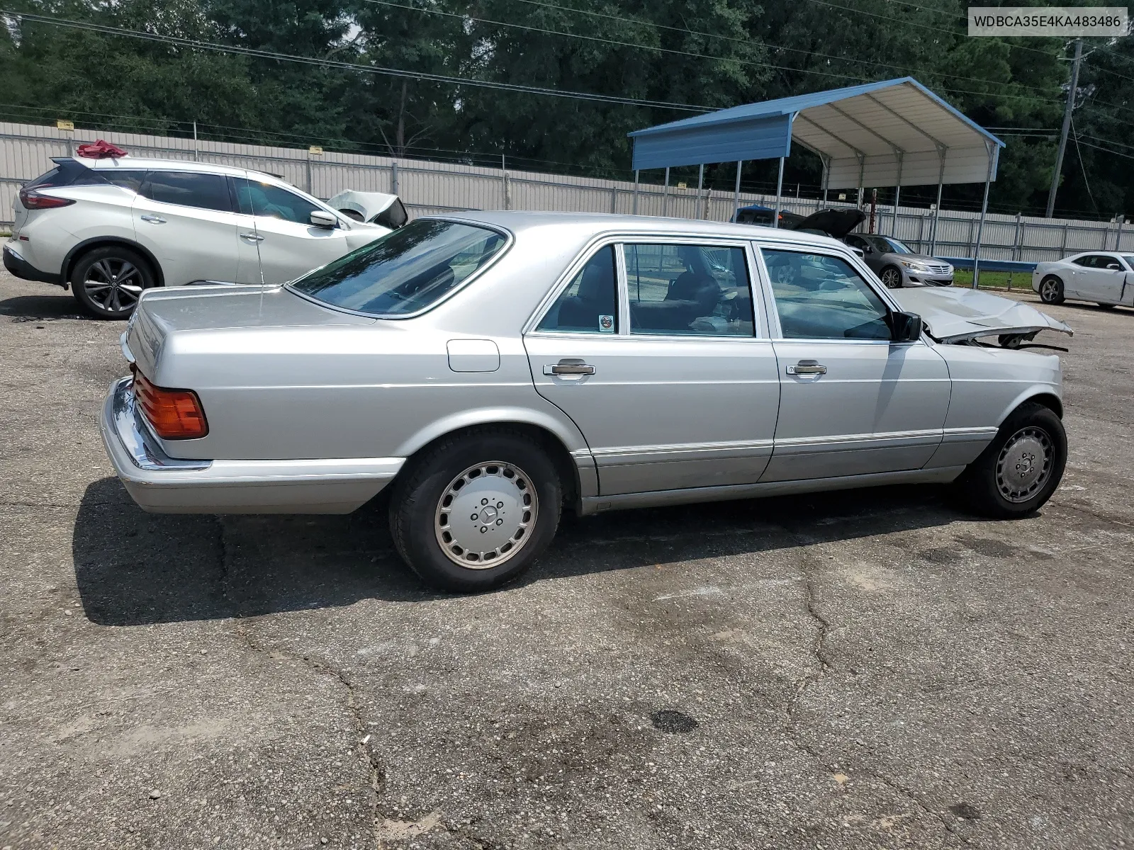 1989 Mercedes-Benz 420 Sel VIN: WDBCA35E4KA483486 Lot: 64925994