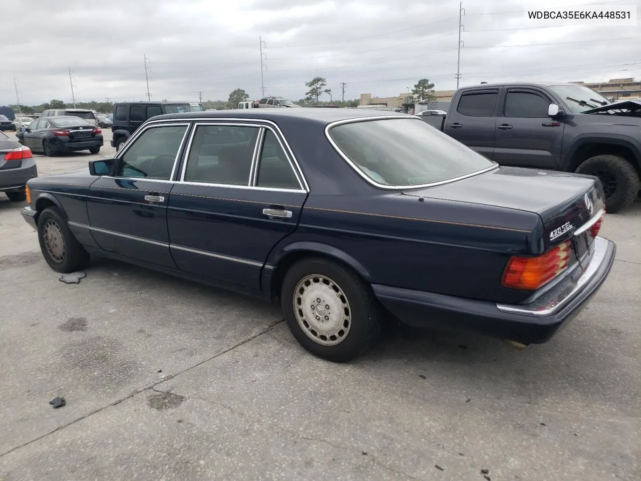 1989 Mercedes-Benz 420 Sel VIN: WDBCA35E6KA448531 Lot: 69797724