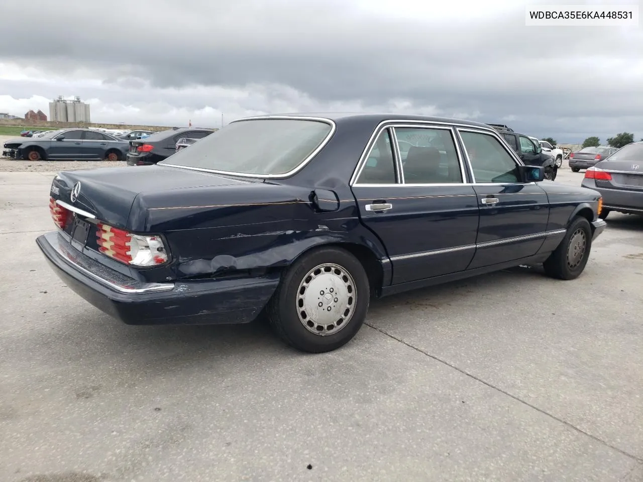 1989 Mercedes-Benz 420 Sel VIN: WDBCA35E6KA448531 Lot: 69797724