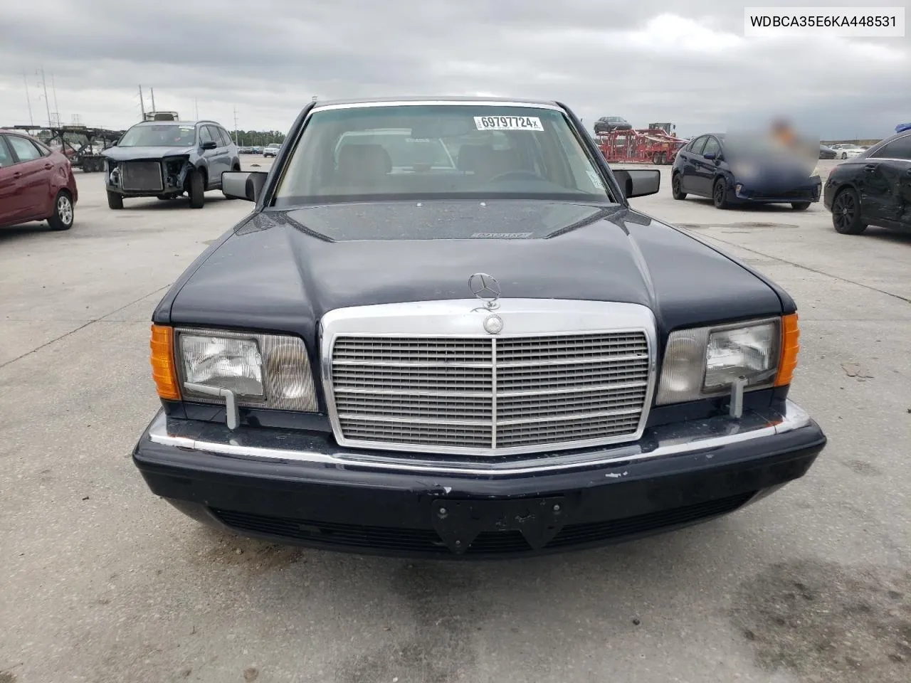 1989 Mercedes-Benz 420 Sel VIN: WDBCA35E6KA448531 Lot: 69797724