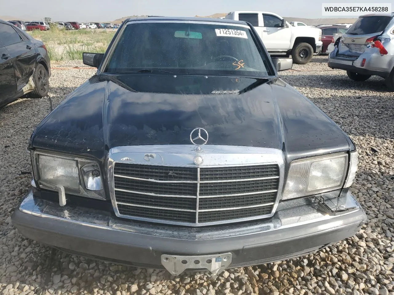 1989 Mercedes-Benz 420 Sel VIN: WDBCA35E7KA458288 Lot: 71251354