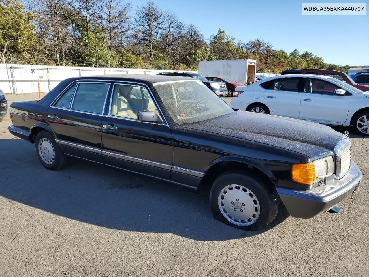 1989 Mercedes-Benz 420 Sel VIN: WDBCA35EXKA440707 Lot: 75636164