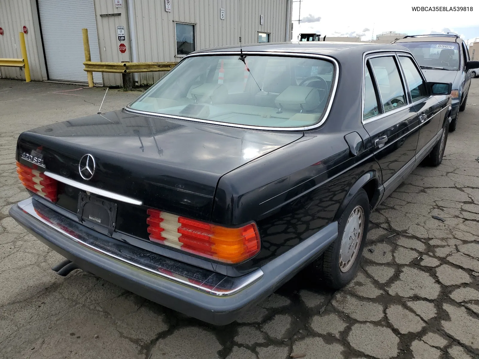 1990 Mercedes-Benz 420 Sel VIN: WDBCA35E8LA539818 Lot: 45764444