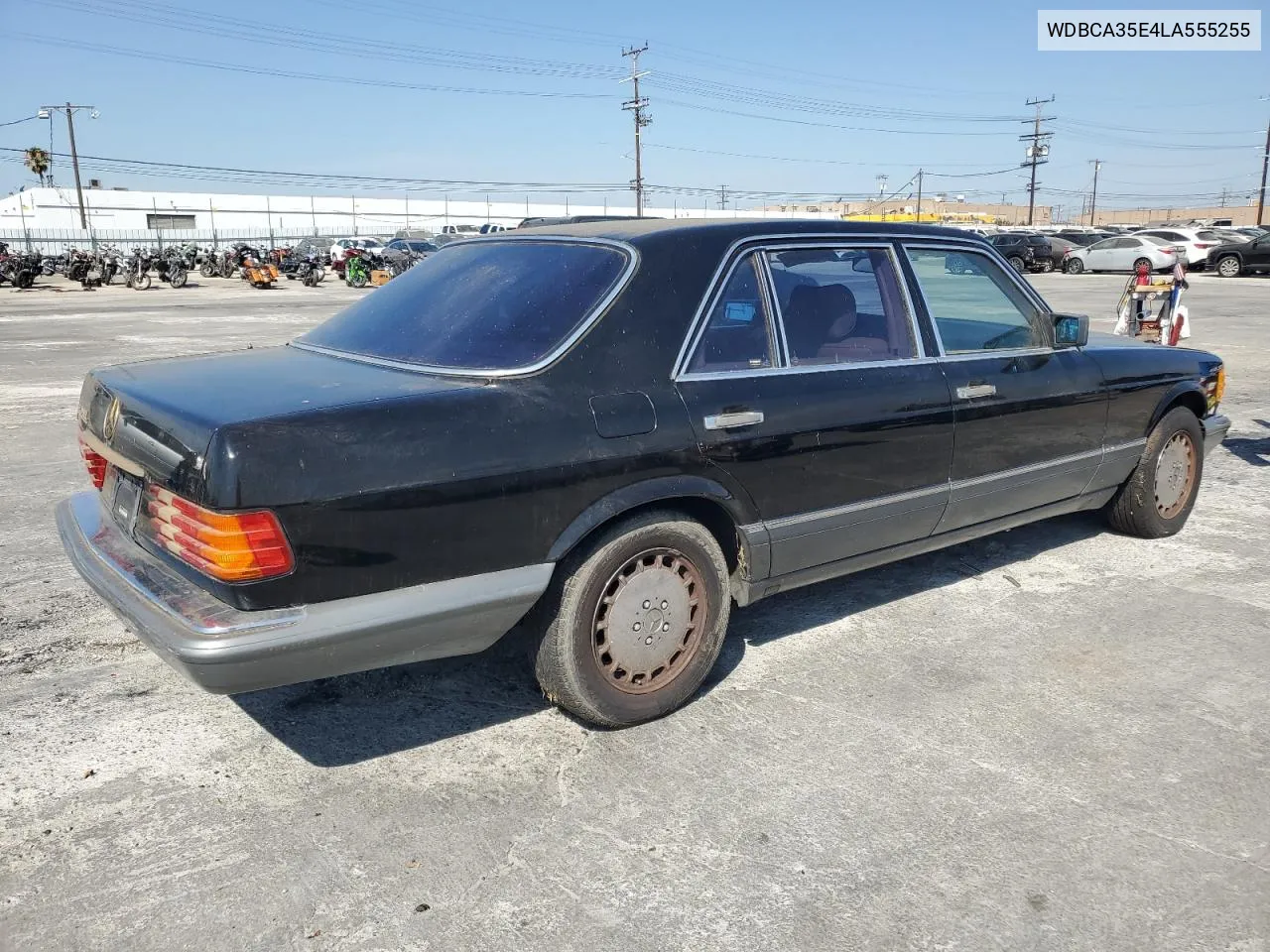 1990 Mercedes-Benz 420 Sel VIN: WDBCA35E4LA555255 Lot: 65959044