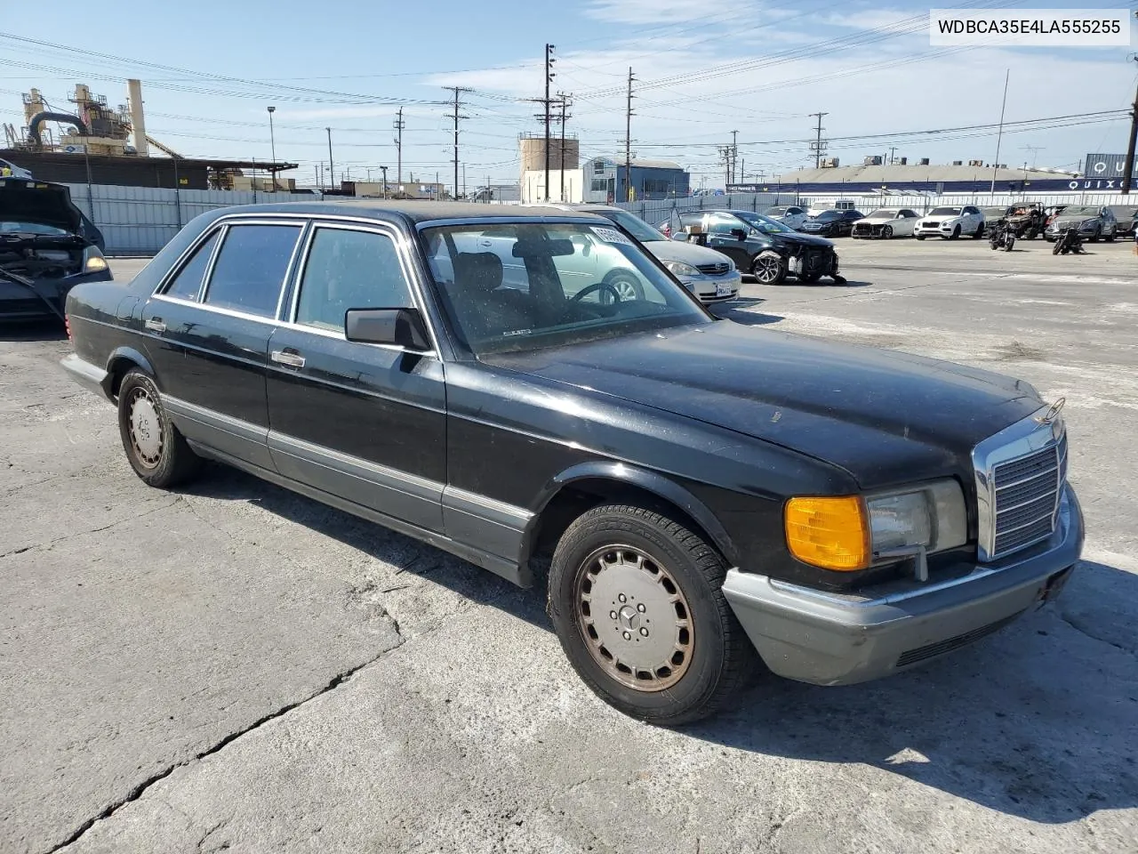 1990 Mercedes-Benz 420 Sel VIN: WDBCA35E4LA555255 Lot: 65959044